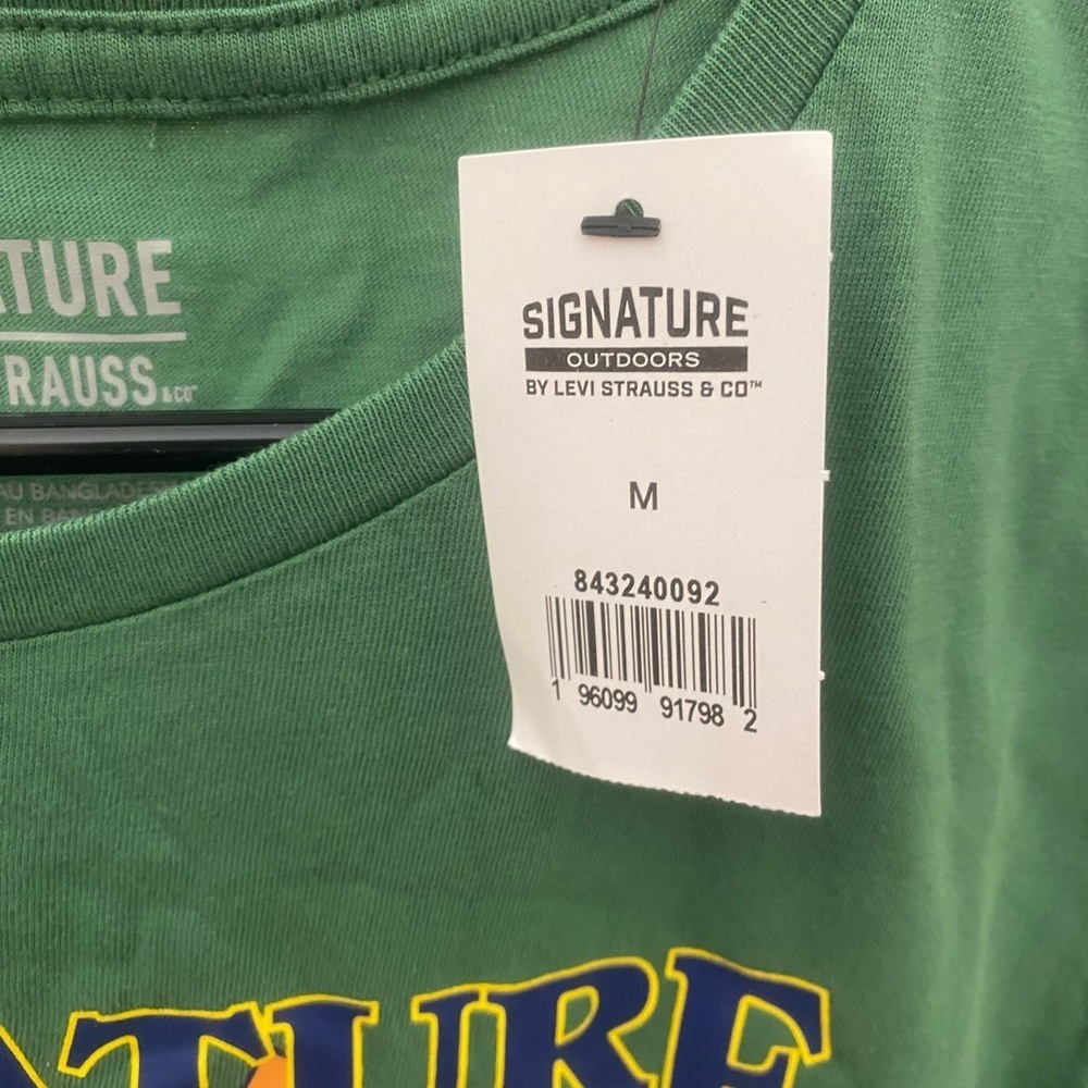 NWT Signature by Levi Strauss & Co. Gold Label Women's Short Sleeve - Picture 3 of 4